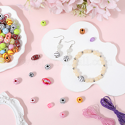 DIY-Kits zur Herstellung von Sportbällen und Acrylperlenarmbändern&nbsp;DIY-SP0003-52