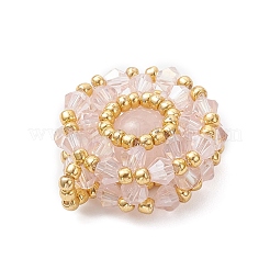 7 шт. 7-цветные плоские круглые подвески из натурального сердолика&nbsp;PALLOY-MZ00950