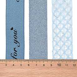 Ruban polyester 9 yards 3 styles&nbsp;SRIB-A014-E03