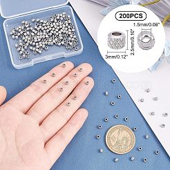 Perline in acciaio inossidabile 304&nbsp;STAS-UN0009-02P