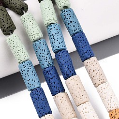 Бусы из натуральной лавы&nbsp;G-N257-15A-01