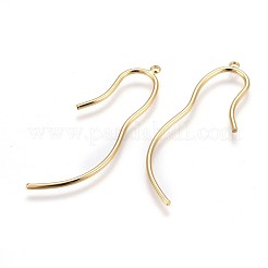 Латунные большие кулоны&nbsp;KK-L179-01G