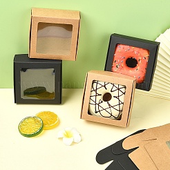 10шт 2 цвета бумажные коробки конфет CON-YW0001-82