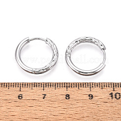 Серьги-кольца из нержавеющей стали 304&nbsp;STAS-T074-23P