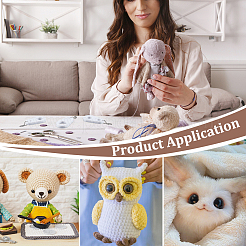 Акриловые безопасные инструменты для измерения размера глаз&nbsp;AJEW-BC0008-29A