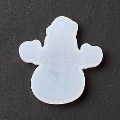 Thème de noël bricolage pendentif bonhomme de neige moules en silicone&nbsp;DIY-K054-09