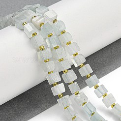 Природные Аквамарин бисер нитей G-G053-B10-01B