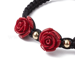 Плетеные браслеты из нейлонового шнура для женщин&nbsp;BJEW-JB11288-01