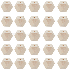 36 шт деревянные бусины WOOD-SP0001-51B