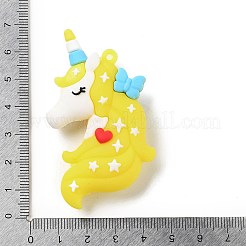 Большие подвески из непрозрачного пластика из ПВХ&nbsp;KY-D022-04A