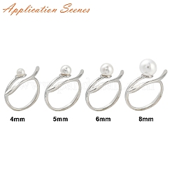 Латунный колышек для установки открытого манжетного кольца&nbsp;LS-KK-G518-10P-02