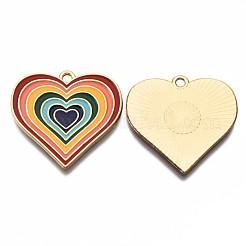 Подвески из эмали и сплава&nbsp;ENAM-T011-110A-NR