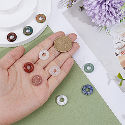 10шт 10 стиля натуральные подвески из драгоценных камней&nbsp;G-ME0001-26