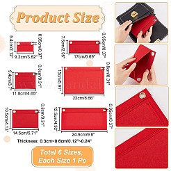 6 шт. 6 вставок-органайзера из шерстяного фетра&nbsp;FIND-WR0008-27