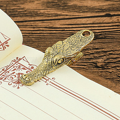 2 Stück Krokodilklemmen aus Legierung&nbsp;AJEW-CP0011-57