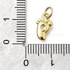 Латунные микро проложить кубического циркония подвески KK-Z093-18G