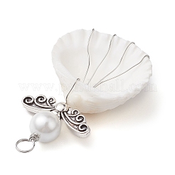 Подвески-ракушки из медной проволоки PALLOY-JF02709-02