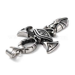 Ионное покрытие(ip) 304 нержавеющая сталь большие подвески STAS-D067-04AS