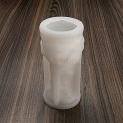 ハロウィン 3D 聖杯 DIY キャンドル シリコン像型  肖像彫刻 肖像彫刻 香り付きキャンドル作り  スカル  17x7.8cm  内径：5.4のCM&nbsp;DIY-K064-02A