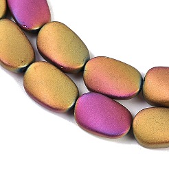 Стеклянные бусины с гальваническим покрытием &nbsp;EGLA-C009-01B-FP01