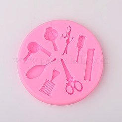 Инструменты для волос дизайн diy пищевой силиконовые Молды&nbsp;AJEW-L054-10