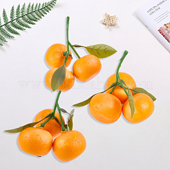 6шт пенопластовая имитация оранжевой модели&nbsp;AJEW-SP0003-61