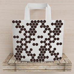 Акриловый шаблон тай-дай DIY-WH0347-038