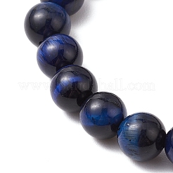 Браслеты из натурального лазурита с бусинами для женщин и мужчин&nbsp;BJEW-JB11098