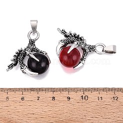Pendentifs en verre d'alliage&nbsp;GL-N004-06AS