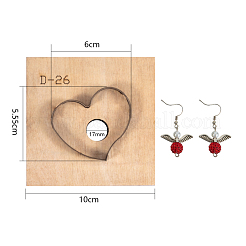 Matrice de découpe de coupe de bois&nbsp;DIY-WH0146-58