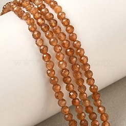 Natürlicher Granat Perlen Stränge&nbsp;G-F460-47