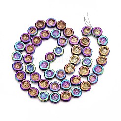 Полугальванизированная краска для запекания стеклянные бусины нити&nbsp;EGLA-K061-11A-AB08