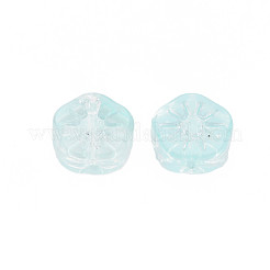 Прозрачные стеклянные бусины GLAA-T022-23-D05