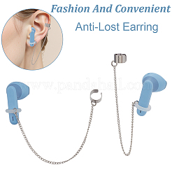 8 шт. фурнитура для амбушюров из нержавеющей стали 304 HJEW-DR00207