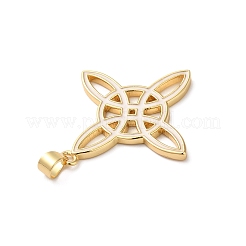 Подвески из латуни с эмалью в стойку&nbsp;KK-O142-18G-02