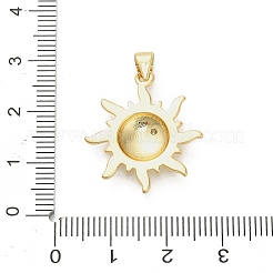 Латунные микро проложить кубического циркония подвески&nbsp;KK-L252-02G