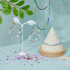 225 г 15 видов стеклянных бусин круглой и стеклярусной формы SEED-DC0001-04