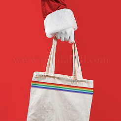 25 м полиэстеровая лента цвета радуги SRIB-HY0001-05