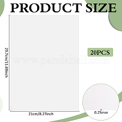 Plastikfolien für Haustiere&nbsp;DIY-WH0656-42