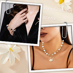 400шт 2 цвета пластиковые бусины ccb CCB-PA0001-15