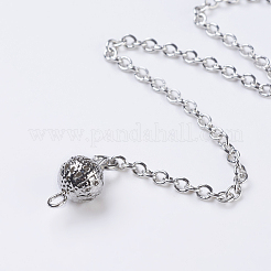 Чакра натуральный/синтетический смешанный камень катушка биолокационные маятники G-E436-01