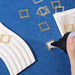 40шт 2 цвета латунные подвески&nbsp;KK-CA0003-82