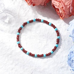 2 шт. 2 стиля браслеты из натурального магнезита BJEW-JB11833