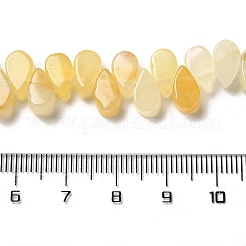 Природный Топаз нефрита бисер нитей G-B064-B60