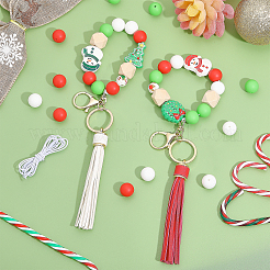 Набор для изготовления рождественского брелока-браслета своими руками DIY-CA0005-77