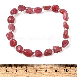 Armbänder aus natürlichen Rhodonitperlen&nbsp;GG-CBA05D5-02B-06A