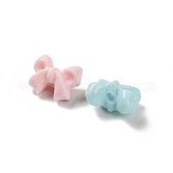 Непрозрачные акриловые бусины&nbsp;SACR-D009-01N