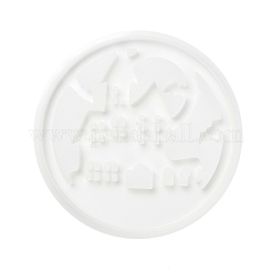 Рождественская серия кольцо тег силиконовые Молды&nbsp;LS-SIL-B075-02B