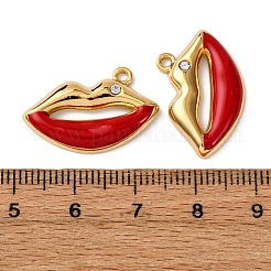 Подвески из нержавеющей стали 304 с эмалью&nbsp;STAS-L299-05G