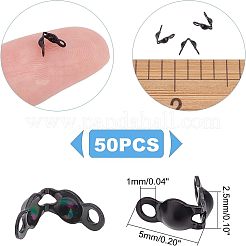 50 шт. ионное покрытие (IP) наконечники из нержавеющей стали 304 STAS-UN0038-02